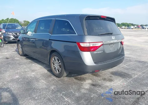 2012 Honda Odyssey Ex из США, поврежденный, VIN 5FNRL5H49CB503017